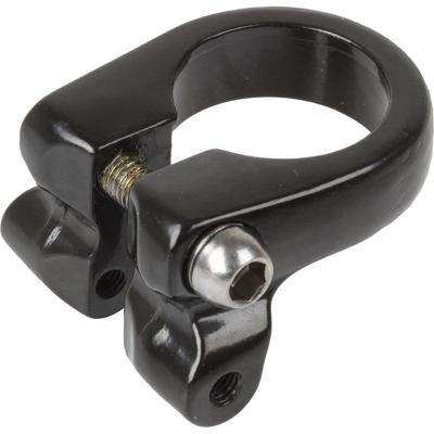 M-Wave zadelpenklem m6 inbus 31.8 mm zwart met extra bevestigingspunt