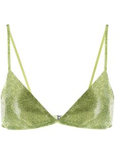 Nuè brassière à strass - Vert