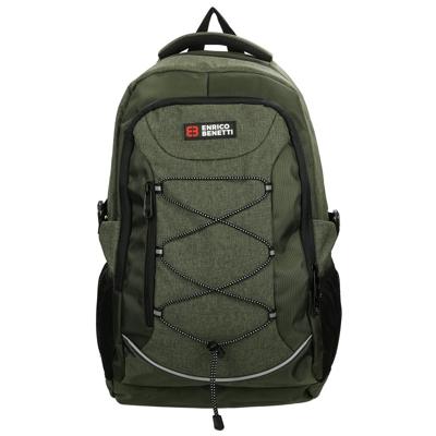 Enrico Benetti Yellow Stone 15'' Laptop Rugzak-Olive