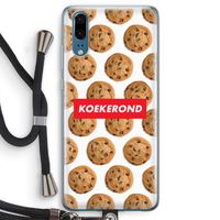 Koekerond: Huawei P20 Transparant Hoesje met koord