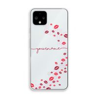 Kusjes: Pixel 4 Transparant Hoesje