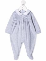 Siola pyjama texturé à design à empiècements - Gris