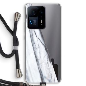 Gestreepte marmer: Xiaomi Mi Mix 4 Transparant Hoesje met koord