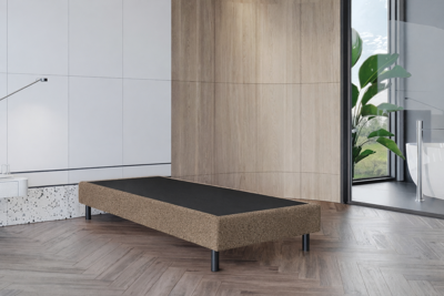 OP=OP Vaste Box Zonder Matras - 90 x 210 Teddy Beige