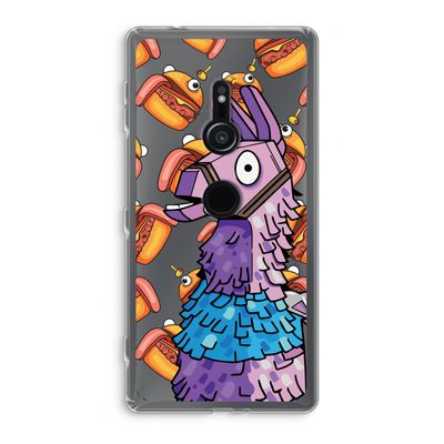 Loot Burger: Sony Xperia XZ2 Transparant Hoesje