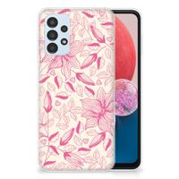 Samsung Galaxy A13 4G | TPU Case | Pink Flowers