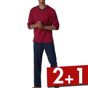 Schiesser Essenatials Pyjamas With Long Sleeve