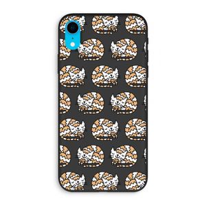 Slapende poes: iPhone XR Biologisch afbreekbaar hoesje