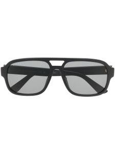 Gucci Eyewear lunettes de soleil à monture pilote - Noir