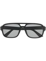 Gucci Eyewear lunettes de soleil à monture pilote - Noir Gucci Eyewear lunettes de soleil à monture pilote - Noir