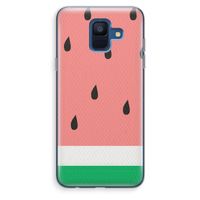 Watermeloen: Samsung Galaxy A6 (2018) Transparant Hoesje Watermeloen: Samsung Galaxy A6 (2018) Transparant Hoesje