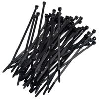 bundelbanden 141 x 3.6mm (100x) TY125-40X zwart
