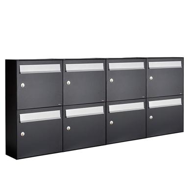 Allux Flow Set 4-Breed, 2-Hoog Zwart - 40040070_4x2