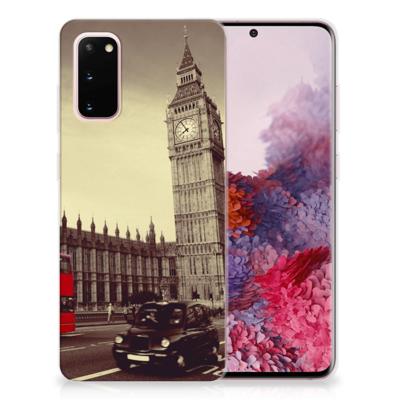 Samsung Galaxy S20 | Silliconen Back Cover | Londen