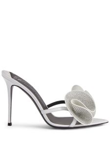 Giuseppe Zanotti mules Intrigo Charmante 90 mm - Blanc