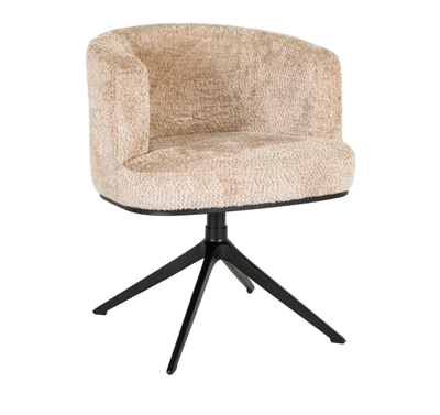 Draai Eetkamerstoel Cheyenne Lovely Beige