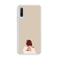 I drink wine: Huawei P Smart Pro Transparant Hoesje