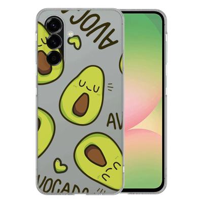 TPU Hoesje Samsung Galaxy A56 - Avocado Singing Backcover TPU Hoesje Samsung Galaxy A56 - Avocado Singing Backcover