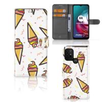 Motorola Moto G10 | G20 | G30 | Book Cover | Icecream Motorola Moto G10 | G20 | G30 | Book Cover | Icecream
