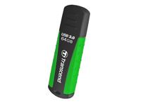 Transcend JetFlash 810 64GB USB 3.0 USB flash drive USB Type-A 3.2 Gen 1 (3.1 Gen 1) Zwart, Groen - thumbnail