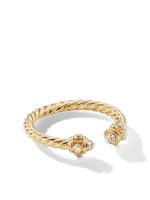 David Yurman bague Renaissance en or 18ct sertie de diamants - thumbnail