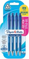 Papermate FlexGrip Gel Intrekbare gelpen Medium Blauw 4 stuk(s) - thumbnail