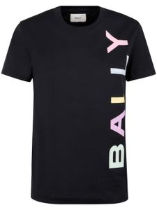 Bally t-shirt à logo imprimé - Noir