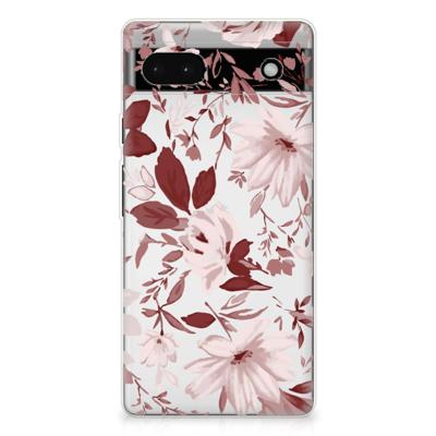 Smartphone hoesje Google Pixel 6A Watercolor Flowers