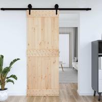 Deur NARVIK 85x210 cm massief grenenhout