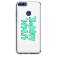 UHM, NOPE.: Huawei P Smart (2018) Transparant Hoesje