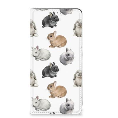 Smartphone hoesje voor Google Pixel 8A Konijntjes