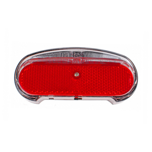 Falkx led achterlicht. montage 50/80mm. incl batterijen (hangverpakking).