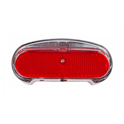 Falkx led achterlicht. montage 50/80mm. incl batterijen (hangverpakking).