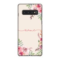 Rozen: Samsung Galaxy S10 4G Volledig Geprint Hoesje