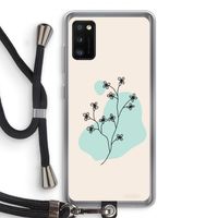 Love your petals: Samsung Galaxy A41 Transparant Hoesje met koord