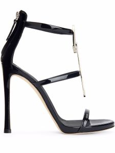 Giuseppe Zanotti sandales Harmony G à ornements en cristal - Noir