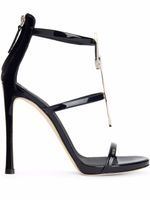 Giuseppe Zanotti sandales Harmony G à ornements en cristal - Noir