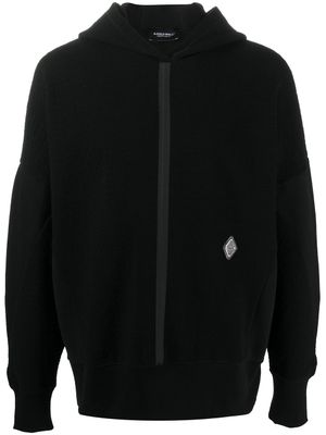 A-COLD-WALL* hoodie à fermeture zippée dissimulée - Noir