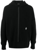 A-COLD-WALL* hoodie à fermeture zippée dissimulée - Noir A-COLD-WALL* hoodie à fermeture zippée dissimulée - Noir