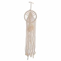 Macramé Cirkel en Boom Wit - 70 cm
