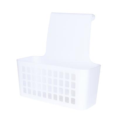 Badkamerrekje - Wit - douche opbergmandje - hangend - 26 x 23.5 x 12 cm - badkamer - organizer - opb