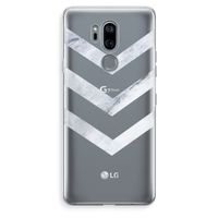 Marmeren pijlen: LG G7 Thinq Transparant Hoesje