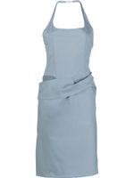 Jacquemus robe Robe Hielo à design asymétrique - Bleu