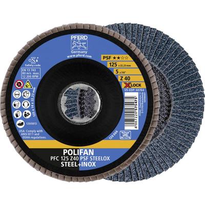 PFERD TOOLS 67664126 Lamellenschijf Diameter 125 mm 10 stuk(s)
