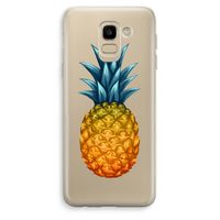 Grote ananas: Samsung Galaxy J6 (2018) Transparant Hoesje