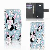 Microsoft Lumia 640 Telefoonhoesje met Pasjes Hondjes - thumbnail