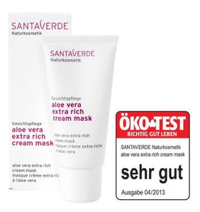 Santaverde Aloe vera cream mask extra rich (30 ml)