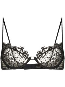 Kiki de Montparnasse soutien-gorge Coquette en dentelle - Noir