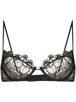 Kiki de Montparnasse soutien-gorge Coquette en dentelle - Noir - thumbnail