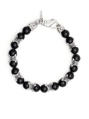 Emanuele Bicocchi bracelet à perles - Noir